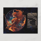 Boogschutter Sterrenbeeld Verjaardagskaart Briefkaart (Voorkant)