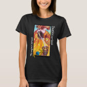 BOOGSCHUTTER, TEMPERANCE TAROT ZODIAC VERJAARDAG T T-SHIRT (Voorkant)