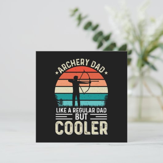 Boogschutter Vader Kaart (Staand voorkant)