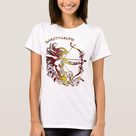 Boogschutter Vrouwen Shirt (Voorkant)
