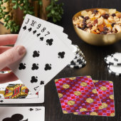 Boogschutter & Vuur Tijger Pokerkaarten (Insitu)