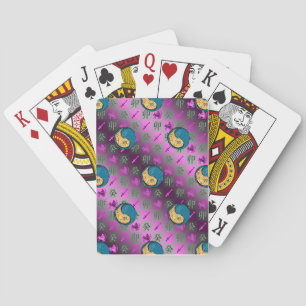 Boogschutter & Water Konijn Pokerkaarten