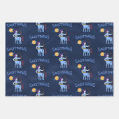 Boogschutter Wrapping Paper Flat Sheet Set van 3 (Voorkant 2)