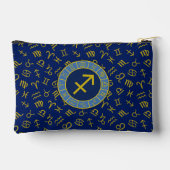 Boogschutter Zodiac + Astrologie Symbolen PTN Gld Etui (Achterkant)