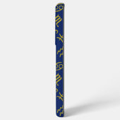 Boogschutter Zodiac + Astrologie Symbolen PTN Gld  Samsung Galaxy Hoesje (Achterkant horizontaal)