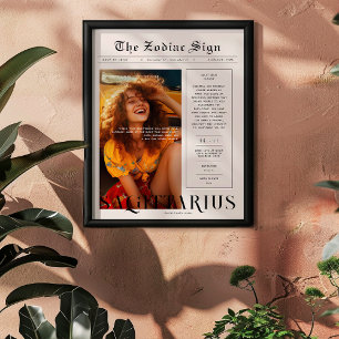 Boogschutter Zodiac Astrology Fotokrant Poster