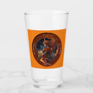 Boogschutter Zodiac  Gedateerd Bier Glas