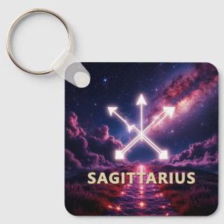 ♐ Boogschutter Zodiac Geschenk Voor Vrije Geesten Sleutelhanger