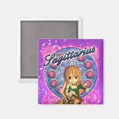 Boogschutter Zodiac Magnet Leuk Vrouw Centaur Magneet (Voorkant / Achterkant)