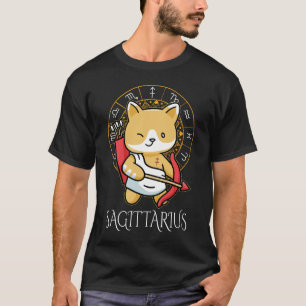 Boogschutter Zodiac Mannen Zwart T-shirt