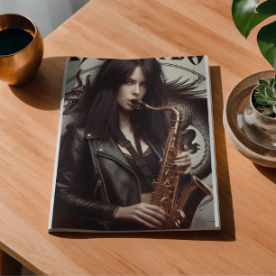 Boogschutter Zodiac Musicus Saxofoon Decoupage Tissuepapier