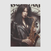 Boogschutter Zodiac Musicus Saxofoon Decoupage Tissuepapier