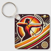 Boogschutter Zodiac Sleutelhanger ontwerp (Voorkant)