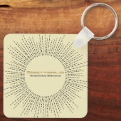 Boogschutter Zodiac Sleutelhanger ontwerp (Achterkant)