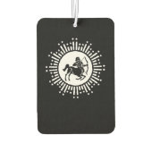 Boogschutter Zodiac Symbool met Starburst Luchtverfrisser (Achterkant)