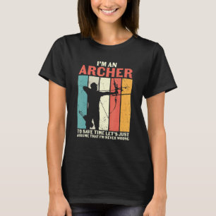 Boogschutters Ik ben een boogschutter neem aan dat T-shirt