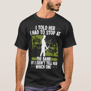 Boogvisser Boogjager Luchtboot Boogschutter Boogvi T-shirt