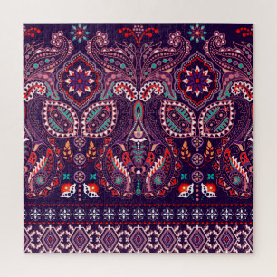 Boogwielen Stippen: Meerkleurig patroon Legpuzzel