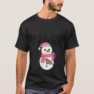 Boojee Snowman Bougie Snowman Riem Bag Boojee Xmas T-shirt