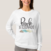 Book Aficionado Design T-shirt (Voorkant)