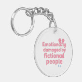 Book and anime heartbreak survivor sleutelhanger (Voorkant Links)