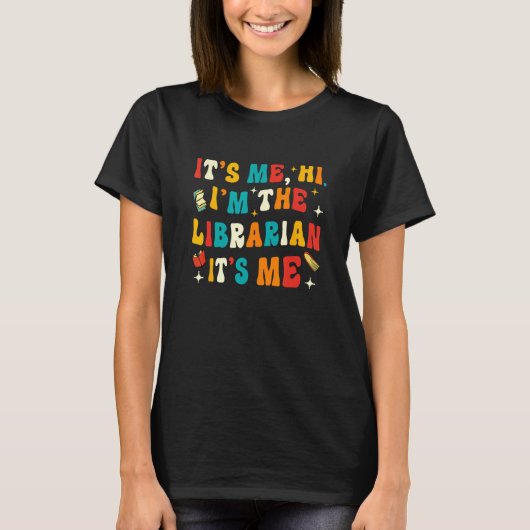Book Bookworm Book Nerd Librarian T-shirt (Voorkant)