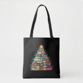 Book Christmas Tree Lights Teacher Librarian Read Draagtas (Voorkant)