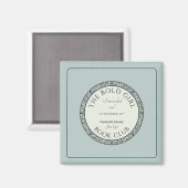 Book Club Blue Customisé Magnet (Recto/Verso)