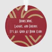 Book Club / Book Group - It's All Modern Red (dos)