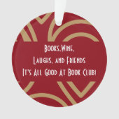 Book Club / Book Group - It's All Modern Red (devant)