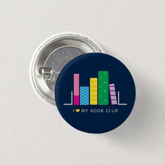 Book Club Button (Voorkant /achterkant)