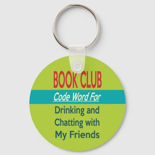 Book Club - Code Word Sleutelhanger (Voorkant)