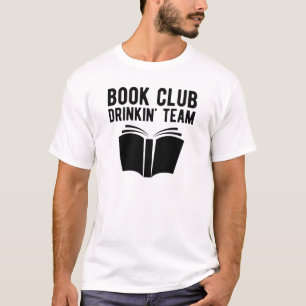 Book Club Drinkin-team T-shirt