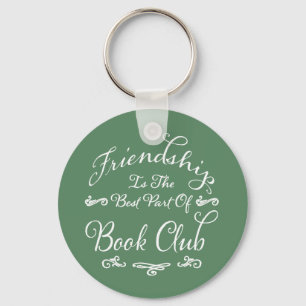 Book Club Friendship Typografie Sleutelhanger