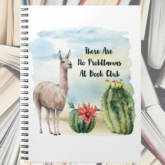 Book Club Funny Llama Journal Notitieboek