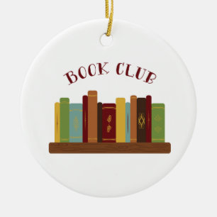 Book Club Keramisch Ornament