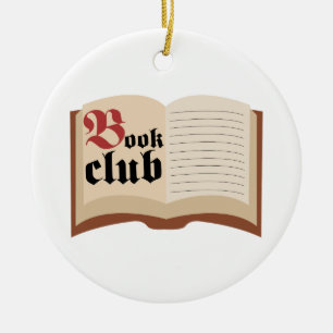 Book Club Keramisch Ornament