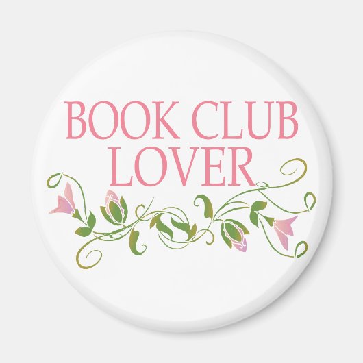  Book Club Lover Magneet (Voorkant)