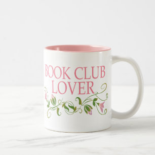 Book Club Lover Tweekleurige Koffiemok