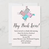 Book Club Meeting Kaart (Voorkant)