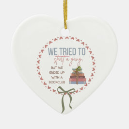 Book Club Ornament - Perfect Gift