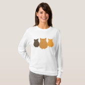 Book Club Owls T-shirt (Voorkant volledig)
