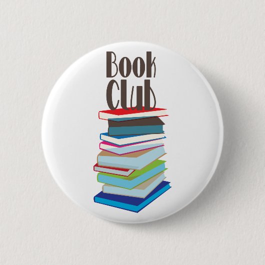 Book Club Ronde Button 5,7 Cm (Voorkant)