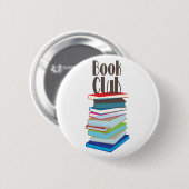 Book Club Ronde Button 5,7 Cm (Voorkant /achterkant)