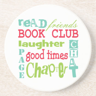 Book Club Subway Design door Artinsped Zandsteen Onderzetter