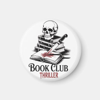 Book Club Thriller Magneet