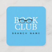 Book Club Visitekaartje (Voorkant)