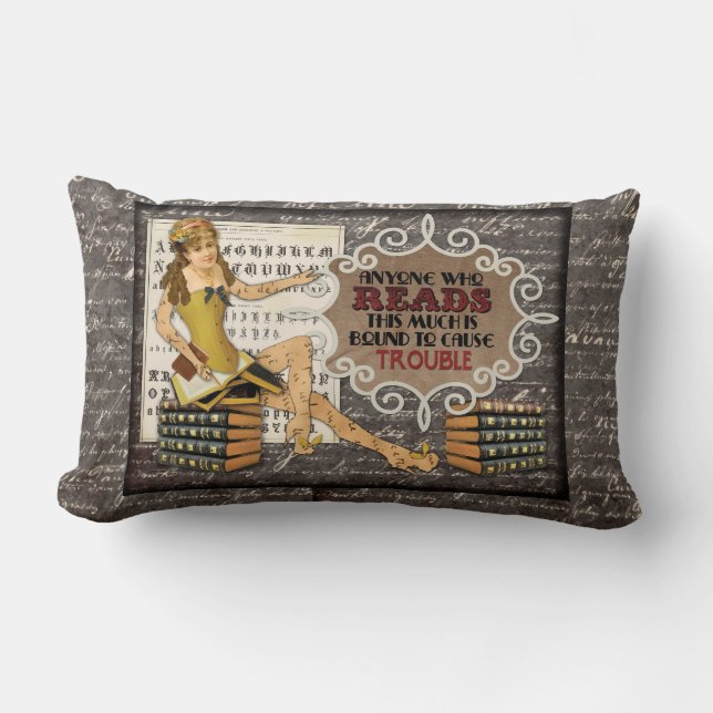 Book Floozie Pillow Kussen (Voorkant)