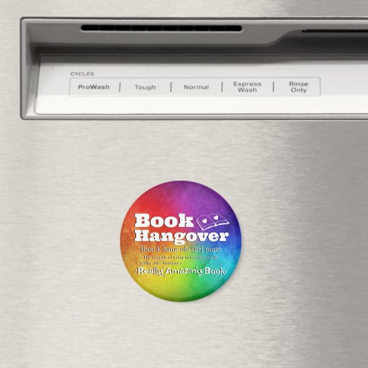 Book Hangover Magneet (Insitu (Vaatwasser))