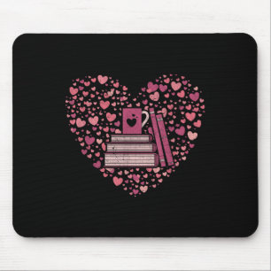 Book Heart Book Reader Gift Bookworm Nerd Love Rea Muismat